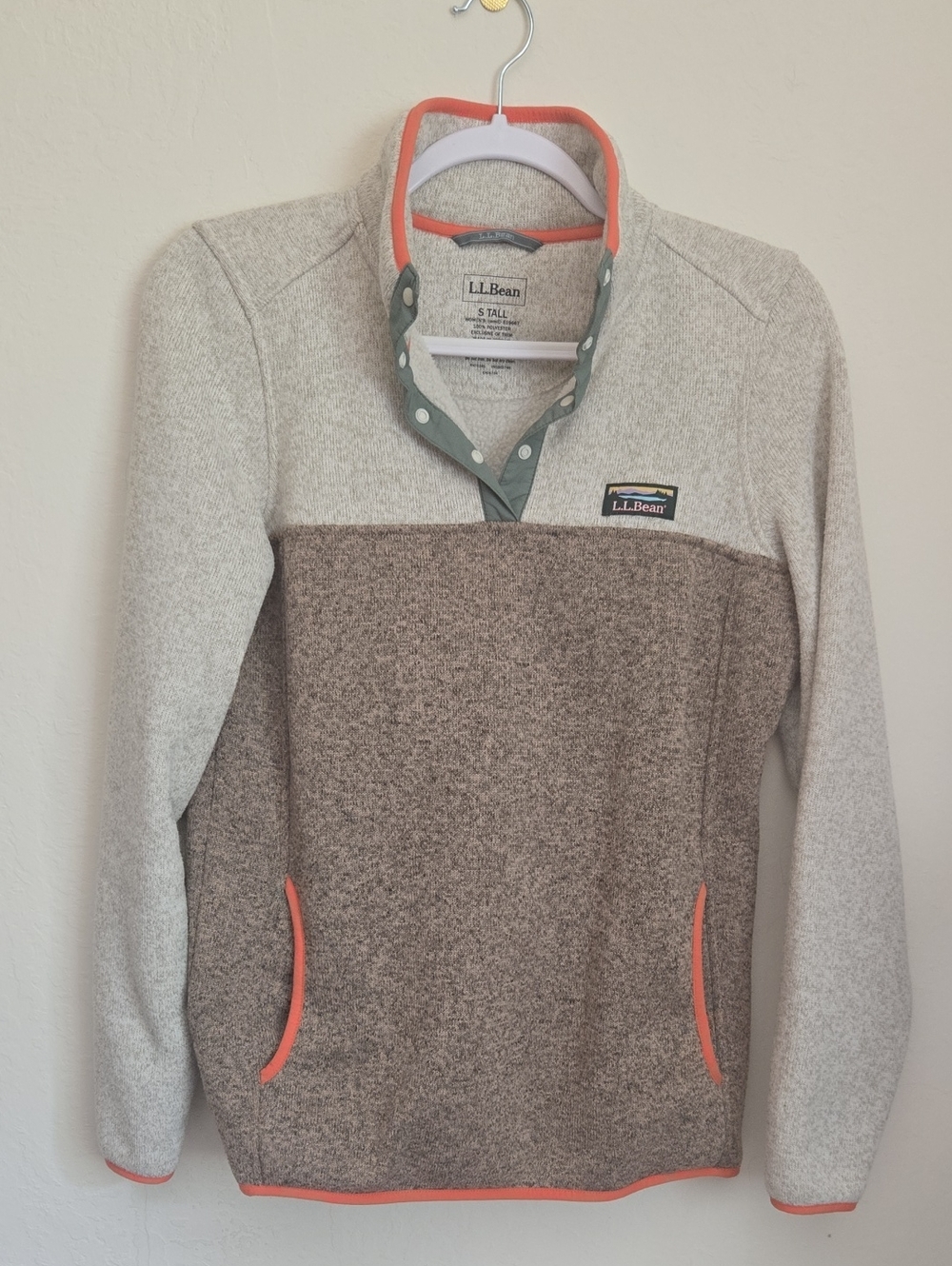 L.L. Bean Colorblock Fleece